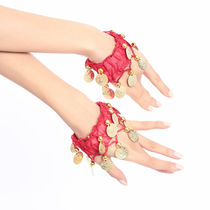 61 Children Belly Dance Bracelet Indian Dance Accessories Gig Jewelry Arm Chain Foot Chain Pendentif Coin des pièces