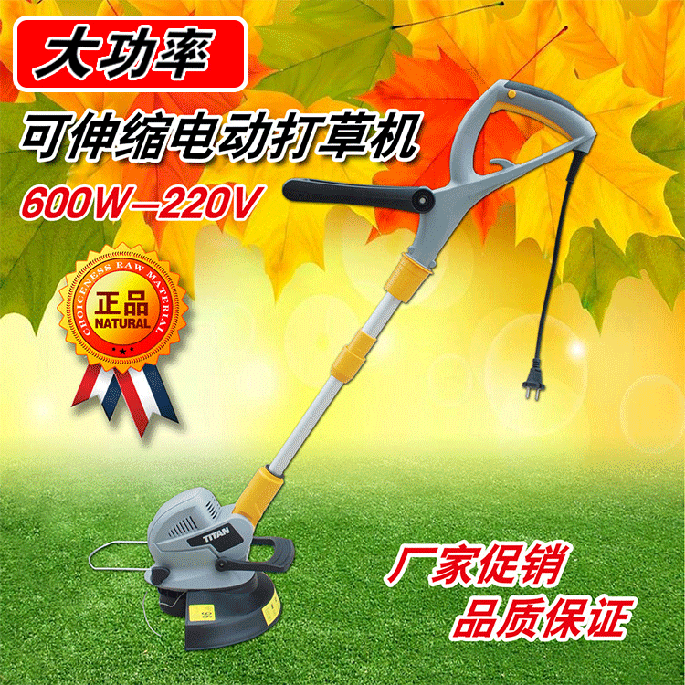 Electric lawn cutting machine for household lawn trimmer courtyard mower 220V trimming machine jitsu
