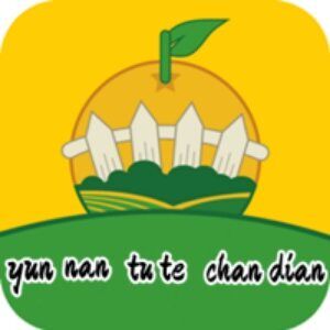 云南农家绿色土特产店的LOGO