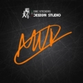 Style A Reflective Orange 8×5.5cm 1 Sheet