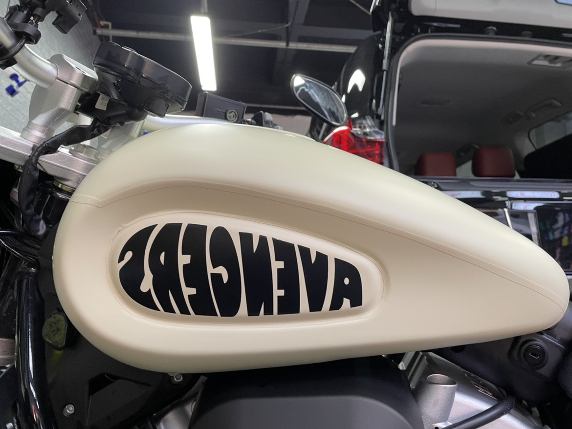 Car Friends custom suitable for Benda Gingjila 300 modified oil tank sticker waterproof reflective motorcycle car sticker