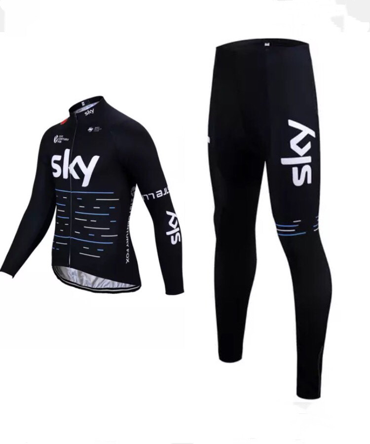 17 Chunqiu Mountain Self-cycling Team Equipment Long sleeves Riding Clothing Pulley Suit Breathable perspiration for men and women