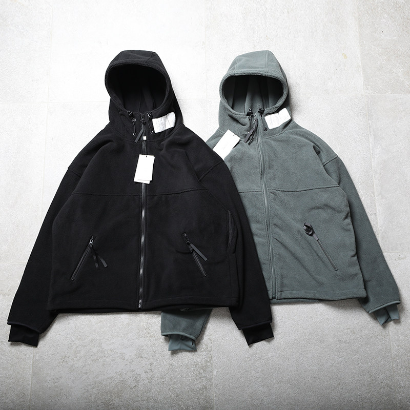 N.hoolywood 22aw outdoor windproof heattech military style fleece