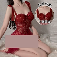 Сексуальное нижнее белье со стальными косточками, бюстгальтер пуш-ап, вставки в бюстгальтер, пижама, униформа, эффект подтяжки