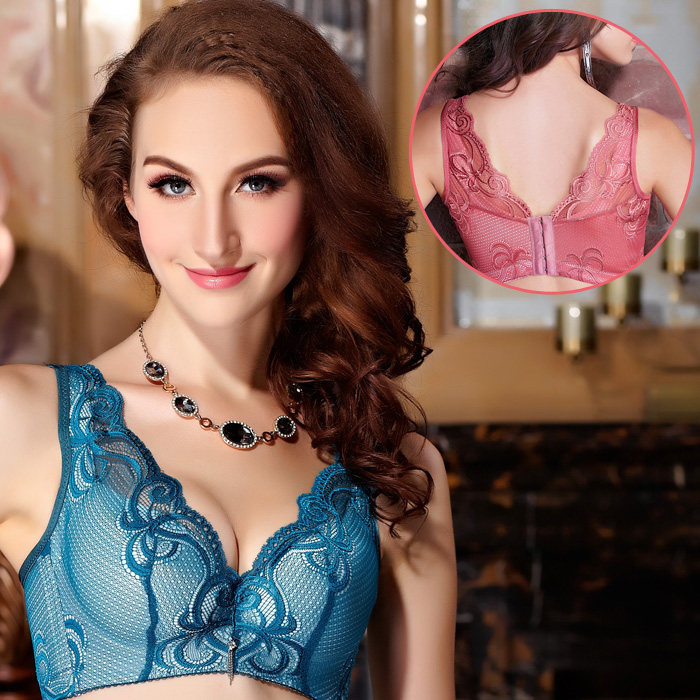 80D large size full cups bra large breasts enlarged fat mm180 catty with steel ring thin section Poly Underwear Women 95C