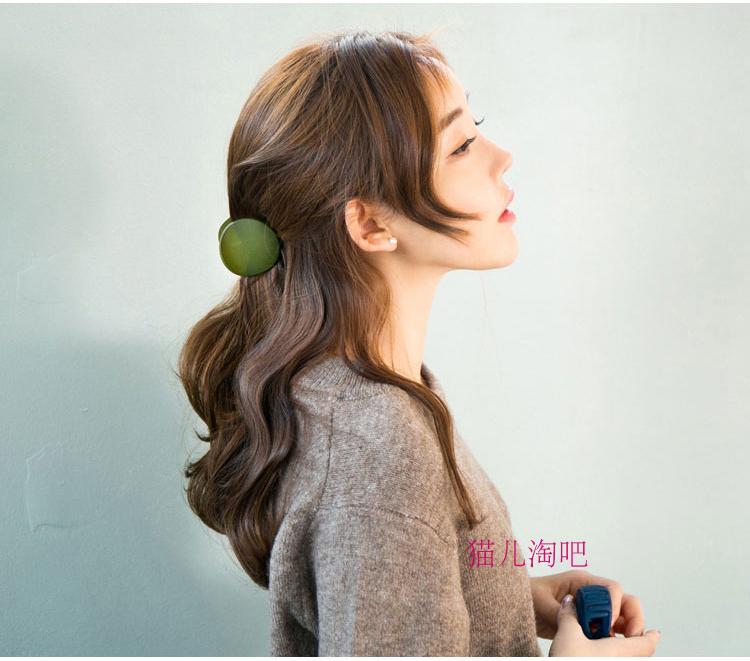 Hàn Quốc ngọt ngào macarons mờ acrylic kẹp clip Nhật Bản và Hàn Quốc clip kẹp tóc kẹp đầu chuck phụ kiện tóc - Phụ kiện tóc hộp kẹp tóc cho bé