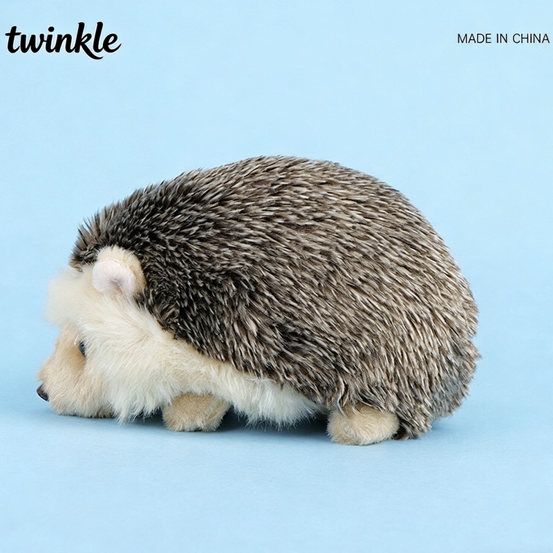 Hedgehog Plush Toy, Realistic Animal Stuffed Animal, Cute Doll, Birthday Gift, National Geographic Early Education Hedgehog Plush Toy, Realistic Animal Stuffed Animal, Cute Doll, Birthday Gift, National Geographic Early Education