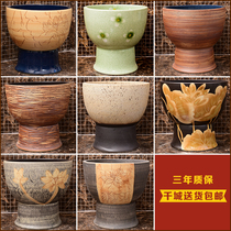 One mop pool ceramic mop pool home balcony toilet mop pool art wash mop basin small mop pool