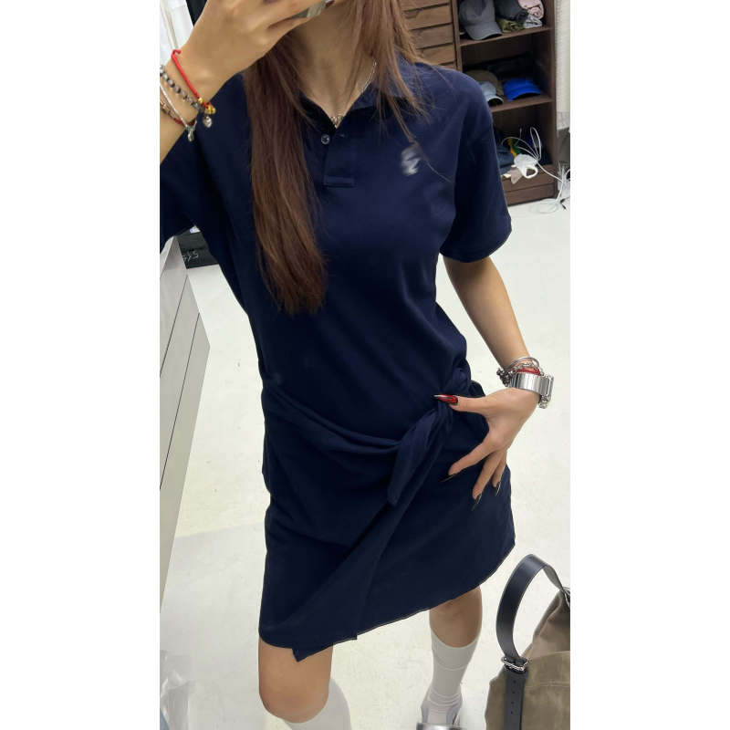 European Station 2026 Spring/Summer New Women's Clothing WWW.G+COM European Fashion Casual Short-Sleeved Dress European Station 2026 Spring/Summer New Women's Clothing WWW.G+COM European Fashion Casual Short-Sleeved Dress
