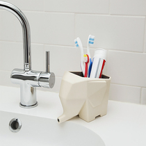 Israel Peleg Small Elephant Styling Tableware Drain Rack Creative Cookware Small Elephant Knife Fork Containing Box Jumbo