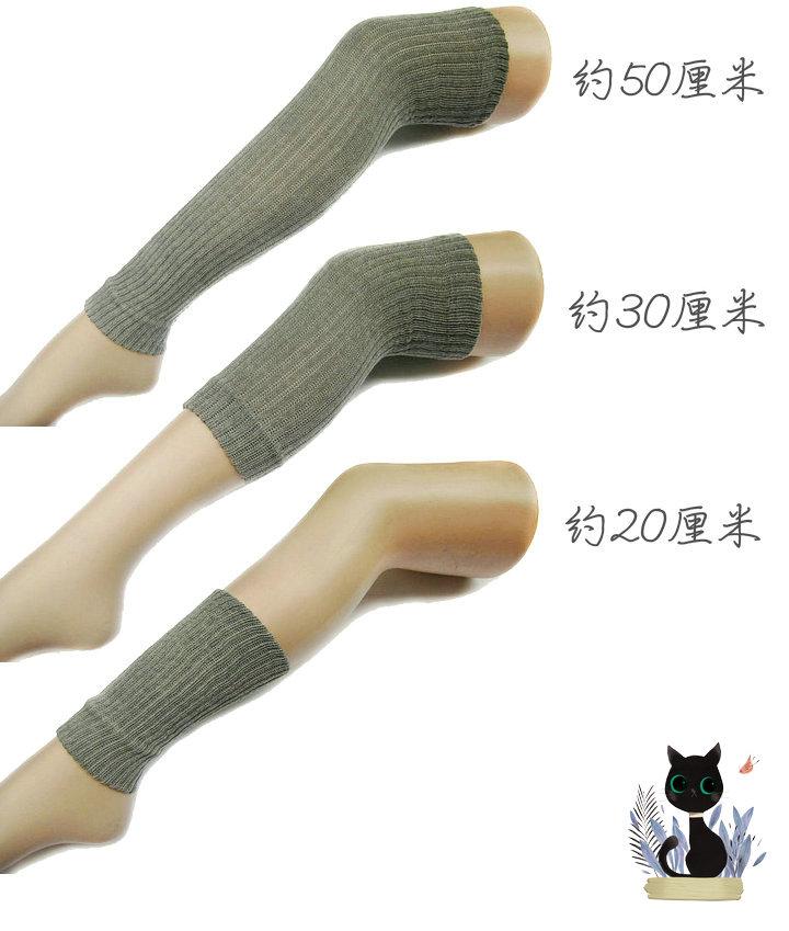 Spot Japan Imported Bamboo Fiber Far Red Anti-Chill Warm Bamboo Charcoal Care Kneecap Air Conditioning room Long version to protect knee men and women