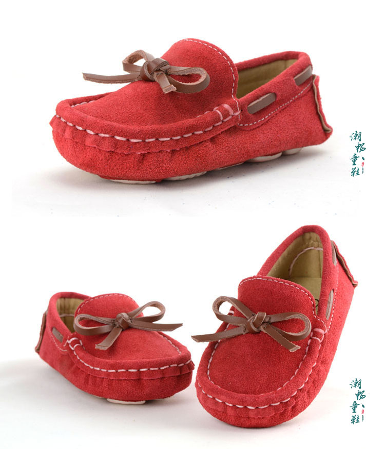 秋冬季学步宝宝儿童豆豆鞋1-2-3岁男童女童单