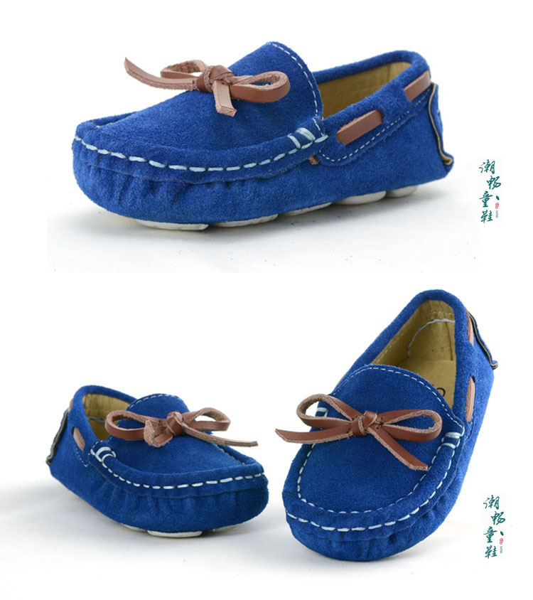 秋冬季学步宝宝儿童豆豆鞋1-2-3岁男童女童单