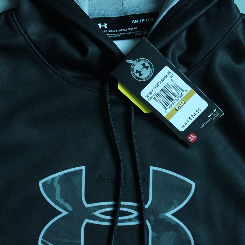 Dưới áo giáp Một chiếc áo len trùm đầu chống nước ấm áp của Dema UA Men 1297261 - Thể thao lông cừu / jumper áo thu đông nam 2020