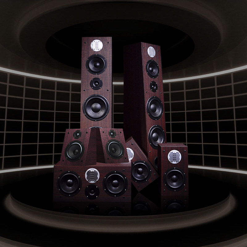 Love HIFI Audio Network BT-AUDIO Century 50 Panoramic Sound Home Cinema Household Wooden Fever Speaker