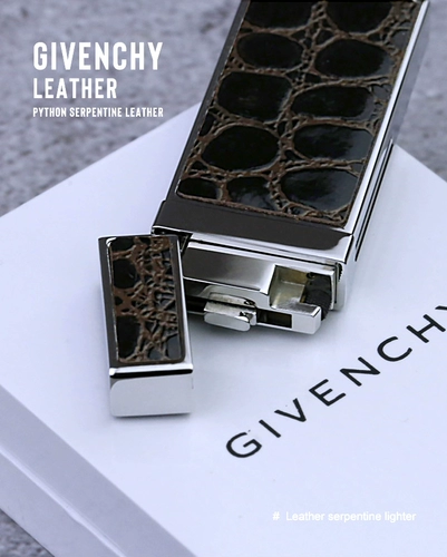 Givenchy, японская оригинальная зажигалка, крокодил