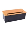 Multimedia Desktop Socket Flip Hidden Office Conference Table Line Box USB Зарядка многофункциональная информационная коробка