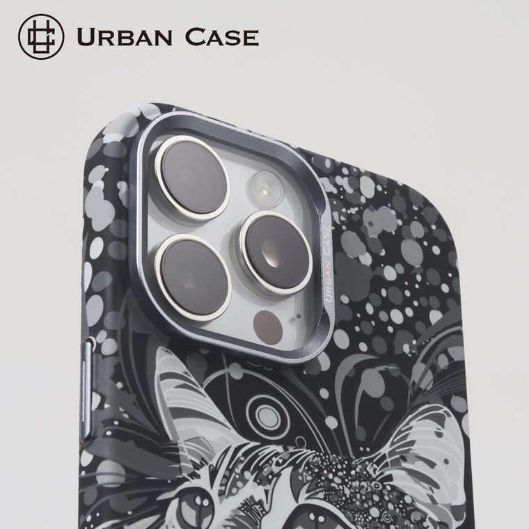 Urban Leopard Stars Mountains Art iPhone Case