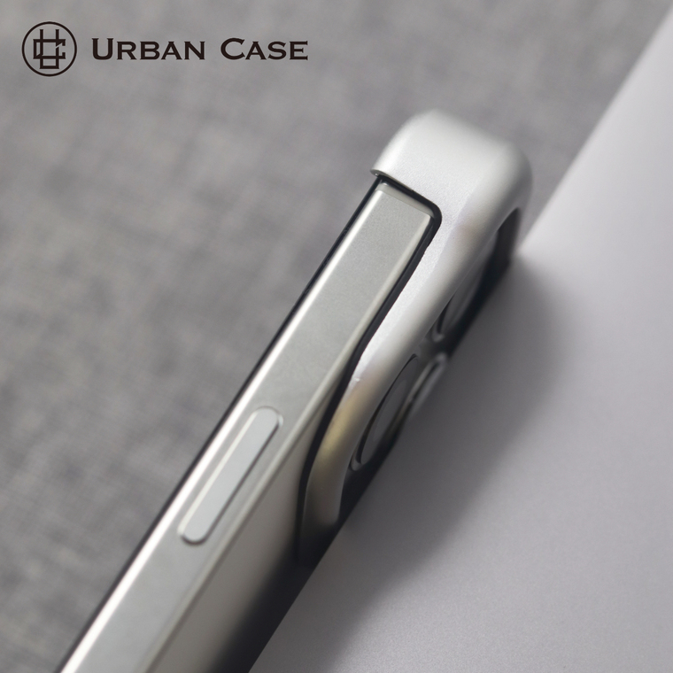 Urban Gold Frame Minimalist Black Accents iPhone Case