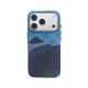 Carbon Fiber Pattern MagSafe Mountainscape Case – iPhone 17-13 Pro/Plus/Max/Air