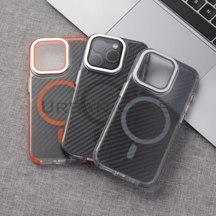 URBAN Carbon Fiber Kickstand iPhone Case