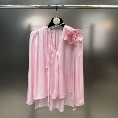 Весенний летний лонгслив, юбка, комплект, 2024 года, V-образный вырез