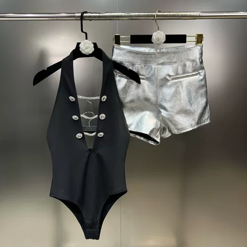 Весенняя цепь, сексуальный жилет, полиуретановый комплект, 2024 года