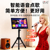 2025 New Model Karaoke Machine Home Ktv All-In-One Outdoor Karaoke Stand-Alone Machine Mobile Portable