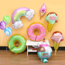 School Tanabata Donuts Birthday decoration Dessert table decoration Balloons Ice Cream Candy Teachers Day Kindergarten
