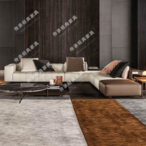 Italys new import Minotti piano Keys Corner Sofa Nordic Fashion Art Modern Furnishings