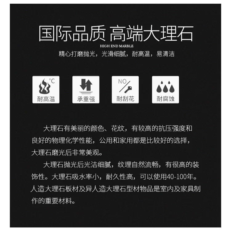 tối giản bằng đá cẩm thạch ánh sáng sang trọng cạnh vuông căn hộ kích thước phù hợp với sự kết hợp đồ nội thất hậu hiện đại của một vài góc một vài thép không gỉ - Bàn trà