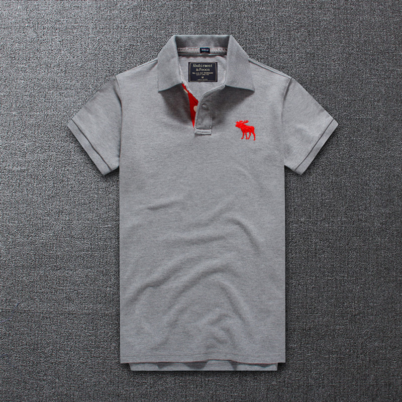 Áo thun nam Áo thun ngắn tay nam màu trơn Áo sơ mi POLO Áo thun nam mùa hè Cotton Slim Tide Áo sơ mi Paul Half tay áo store t shirt