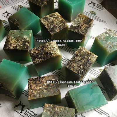 Lush, морское ароматизированное мыло, банное мыло, масло, (в наличии на складе), Великобритания, 100г, скрывает прыщи