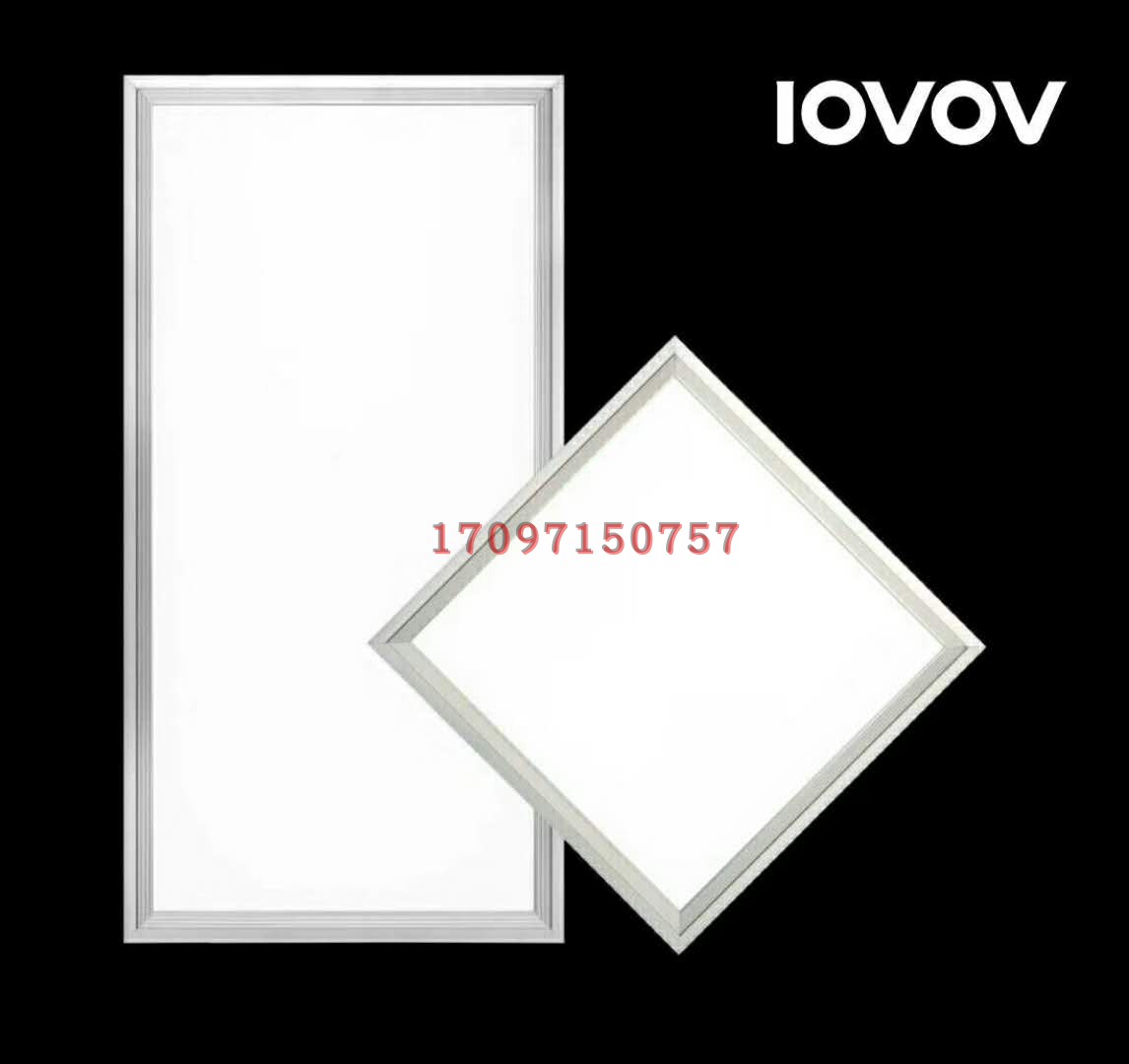 Lover lighting LED integrated ceiling lamp 300x600 flat lamp panel light mineral wool board engineering grid light disc