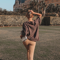 ARIALEISURE summer loose sports short sleeve t-shirt women new running casual top yoga fitness suit