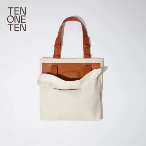 Оригинальная дизайнерская большая кожаная сумка на одно плечо