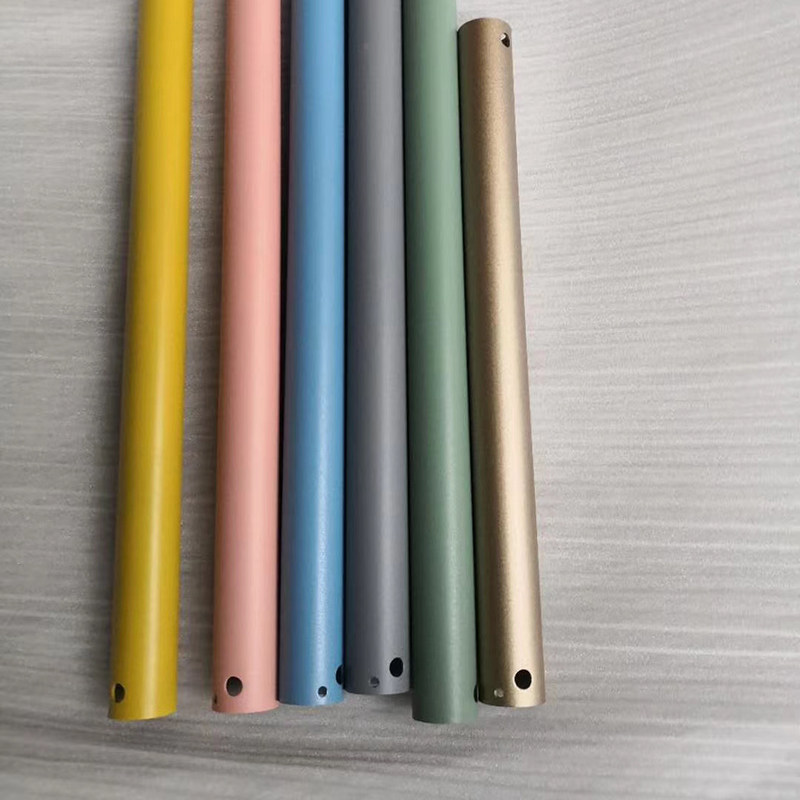Ceiling fan lamp Ceiling fan lamp universal extension boom original thickened steel pipe Various sizes and colors are customized
