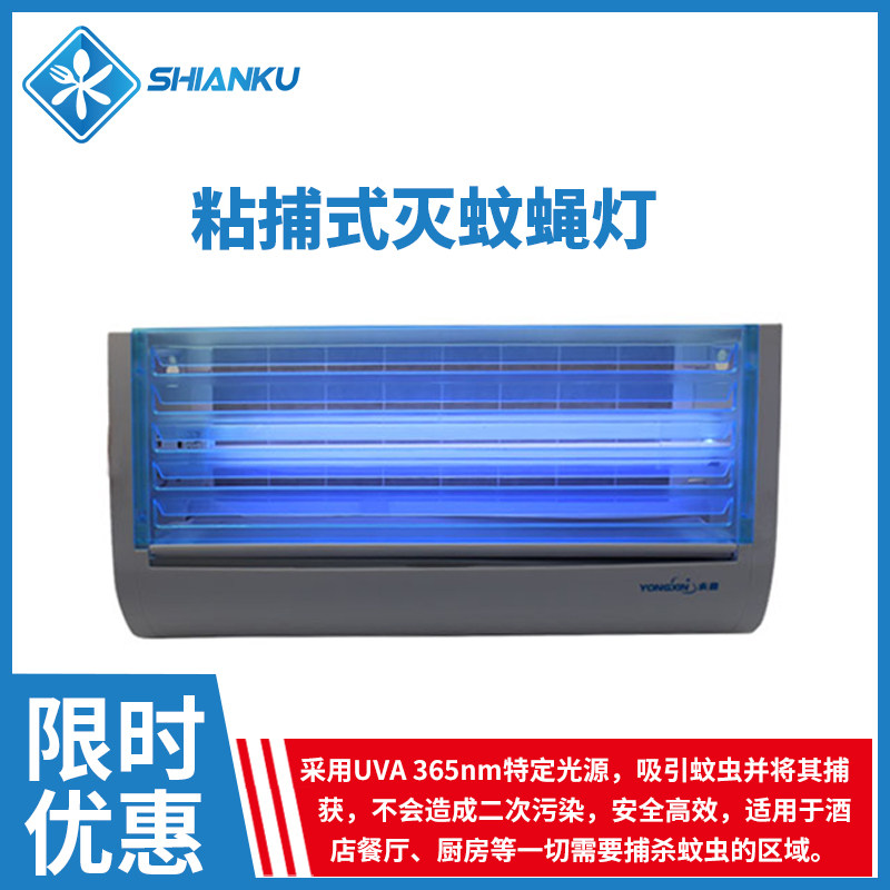 Wall-hanging Type Type Type Fly Lighting Restaurant Restaurant Food Factory Commercial Infiltration Fly Tracker Plug-in