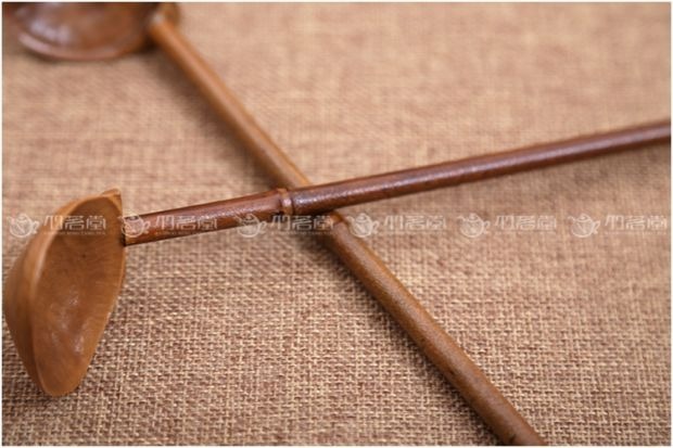 Muỗng nước tre phong cách Nhật Bản Bảo vệ môi trường Tre tre rễ nước muỗng tre 茗 trà bột thìa trà đặt trà không bằng muỗng trà - Trà sứ bộ ấm trà