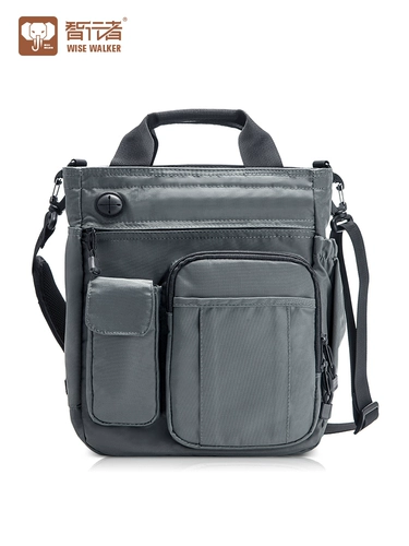 Шоппер, мужская сумка на одно плечо, универсальная вместительная и большая сумка через плечо для отдыха