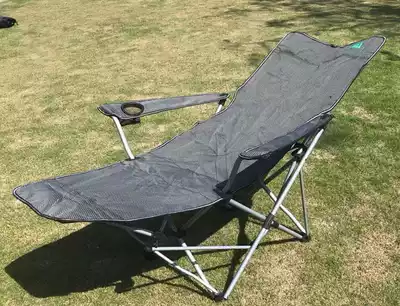 Yingle multi-purpose sitting and lying two-purpose afternoon rest chair, foot automatic lift chair, outdoor folding fishing chair, beach chair