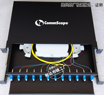 CommScope optical fiber distribution frame CommScope 12-port optical fiber distribution frame CommScope 24-port optical fiber distribution frame LCSCFCST