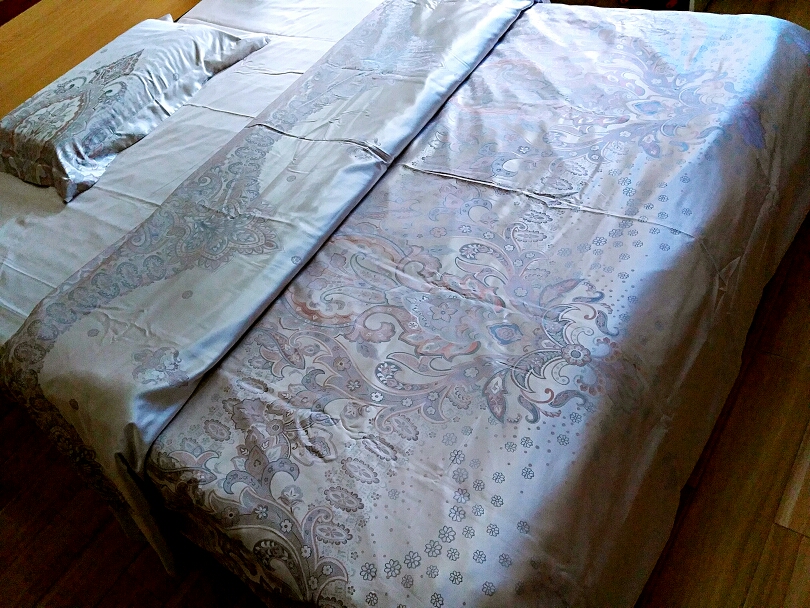 水星家纺欧式提花四件套