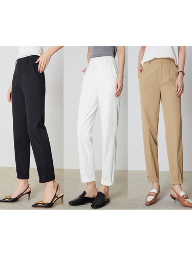 K сестра KSOEUR [Shurou Special Sigarette Bants] Высокоэлеменные повседневные трубные брюки