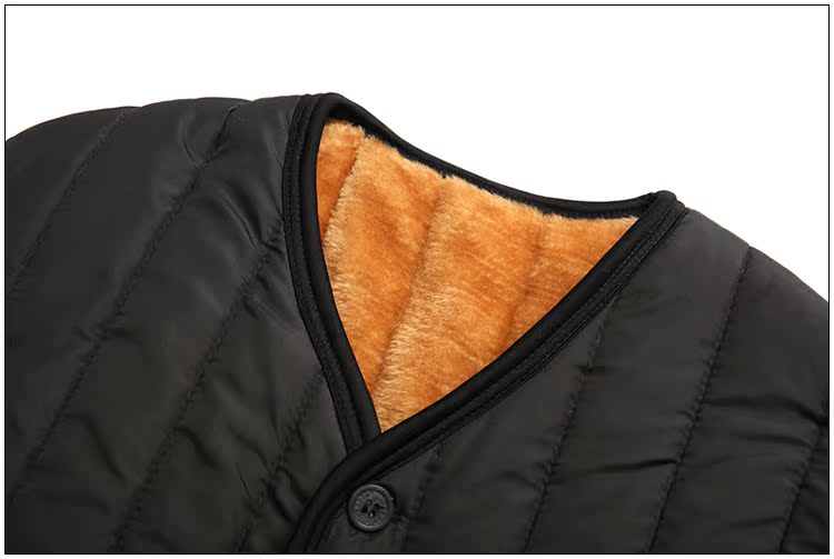 Ưu đãi đặc biệt cho bố mặc vest mùa đông cộng với áo nhung dày, ấm áp, áo vest nam trung niên áo khoác blazer nam hàn quốc