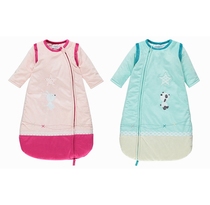 Foreign Trade France orc Baby Cotton Sleeping Bag Baby Spring Autumn and Winter Sleeve Anti-kick Removable Sleeve