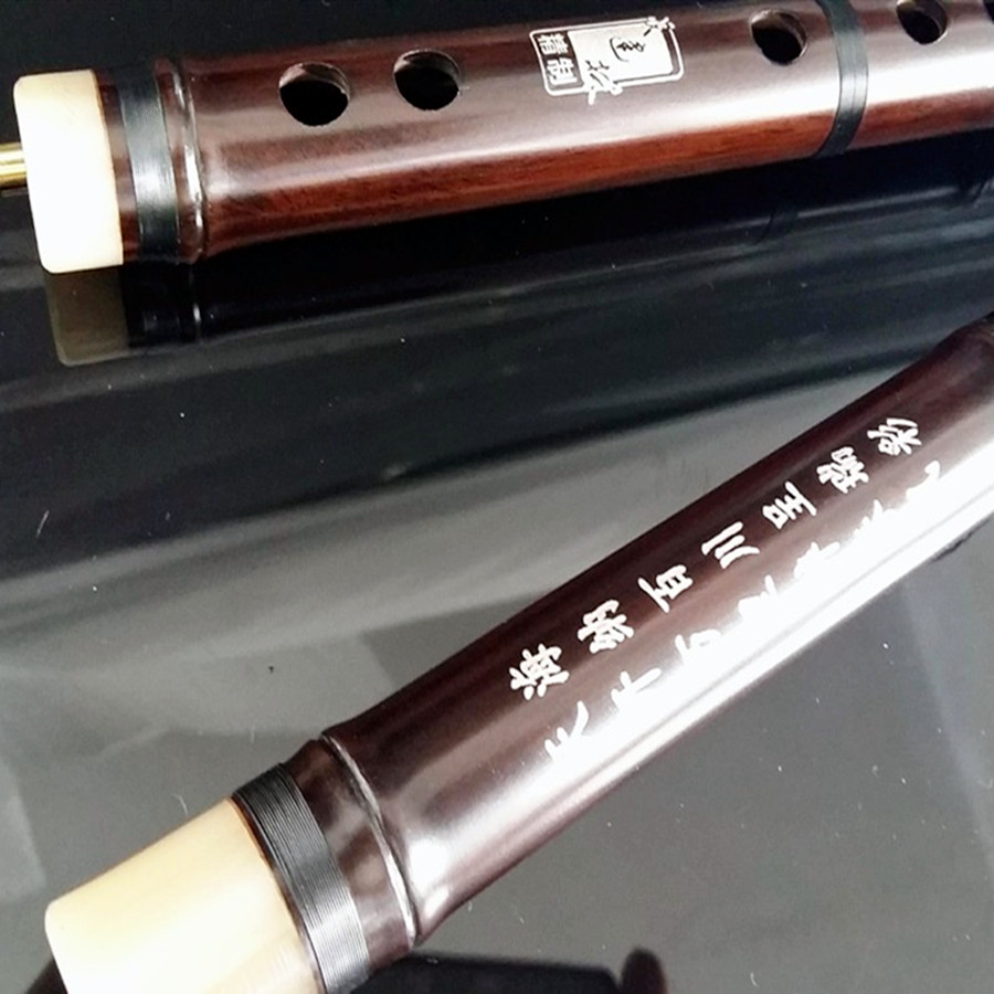 (Original) Lingyin boutique old mahogany flute Ge Jianlin 704 real playing primary intermediate