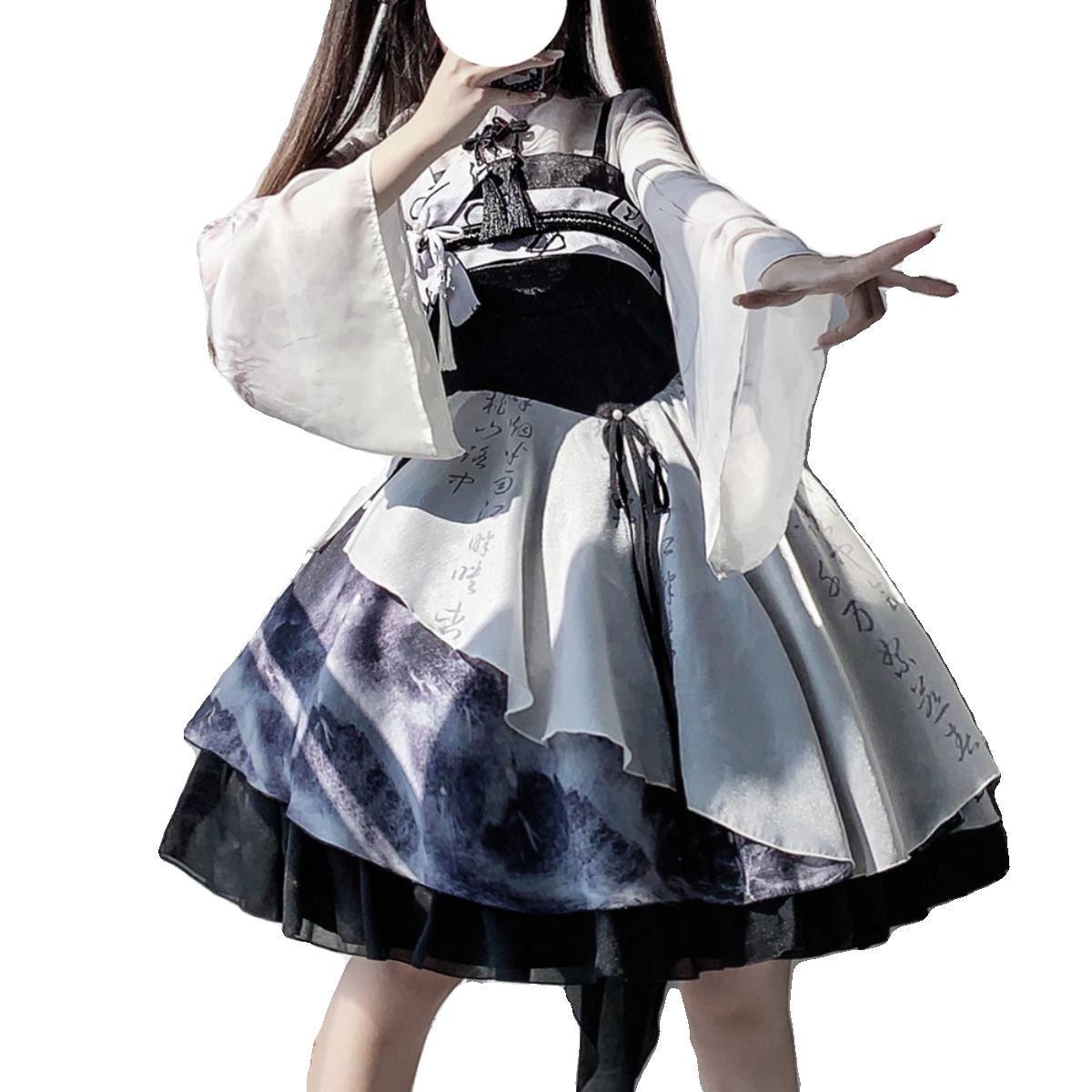 新中式汉元素连衣裙!原价218元值不值?_lolita洛丽塔连衣裙_淘宝游戏网
