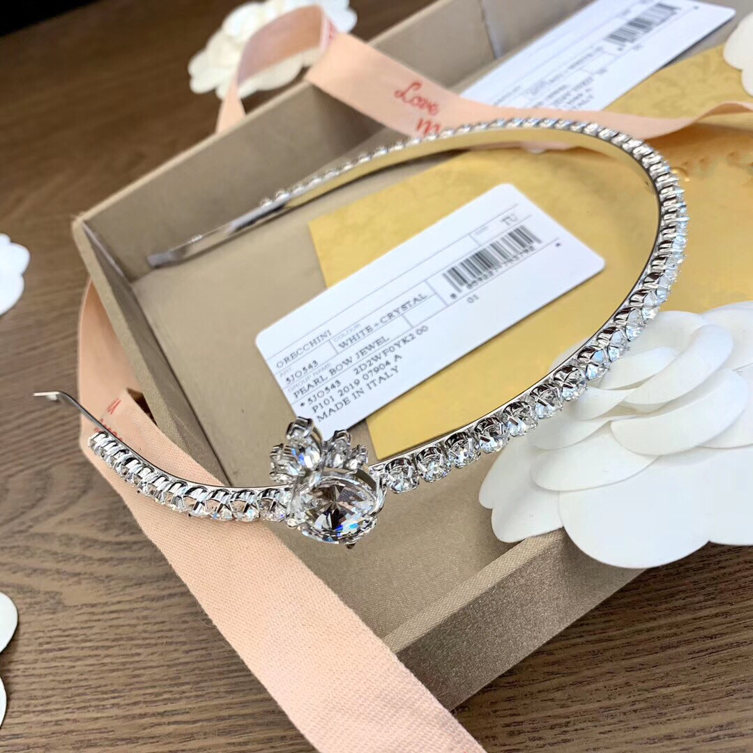 Benny's new product mini crown thin hair hoop new classic full diamond temperament hair clip princess style delicate and sweet hair accessories