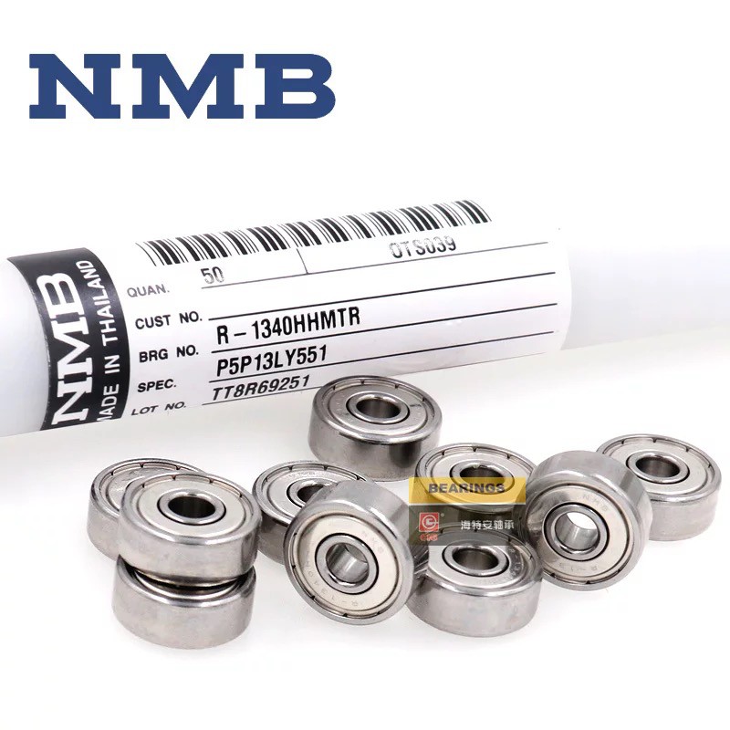 NMB Japan Import bearings 608ZZ R-2280ZZ 8 * 22 * 7 Tops Motor Pulley High Speed Small Bearings